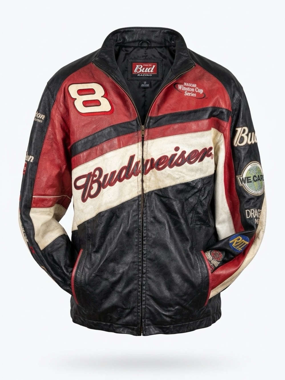 Vintage Dale Earnhardt Leather Jacket size M